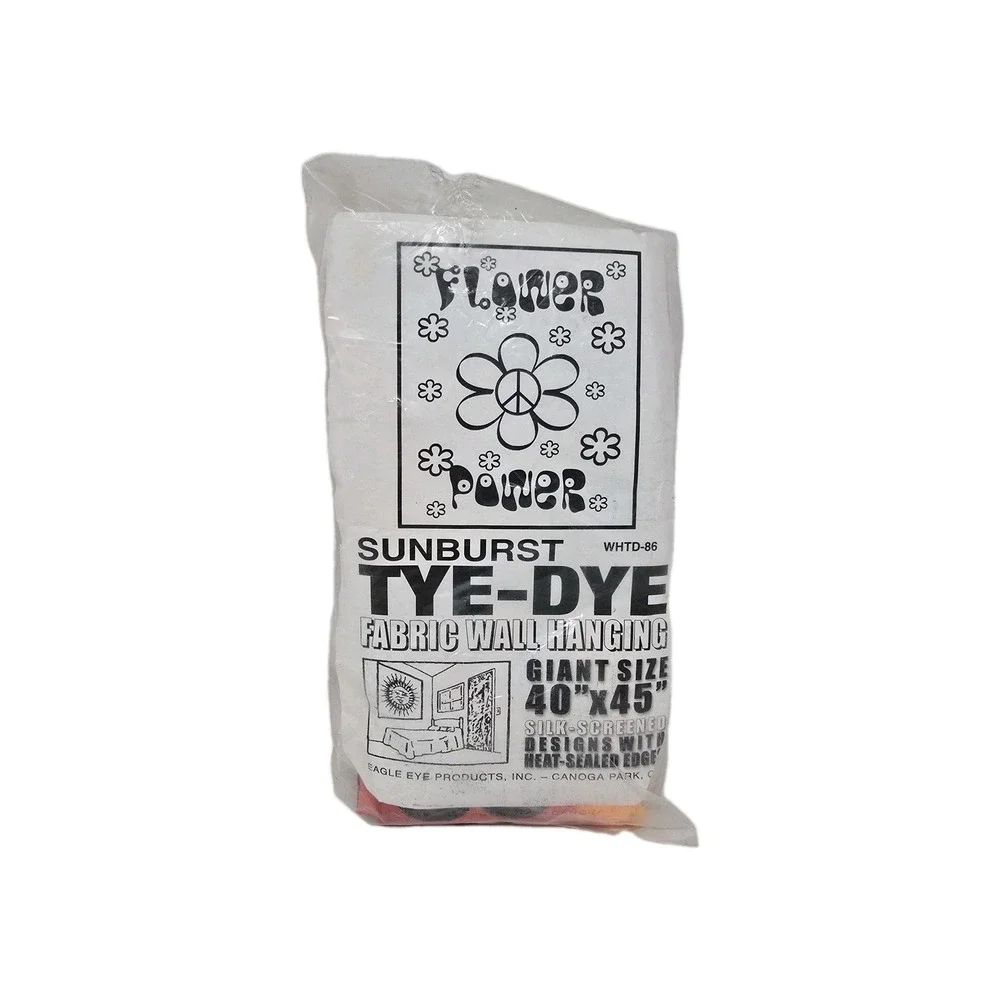 Tie Dye‎ Tapestry Flower Power 40